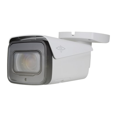 X-Security IP Bullet Camera 2 Mp ULTRA Range - Varifocal lens 5.3-64.0 mm (X12) - WizSense: Filter for false alarms - Face detection | People Counting - H.265+ Compression | WDR | POE-Audio | Alarm | IP64 IK10