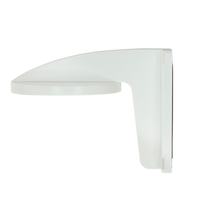 Wall bracket - For dome cameras - 120 (Al) x 111 (An) x 161 (Fo) - Load resistance 1 Kg - ABS+PC / White color - Compatible with Hiwatch Hikvision