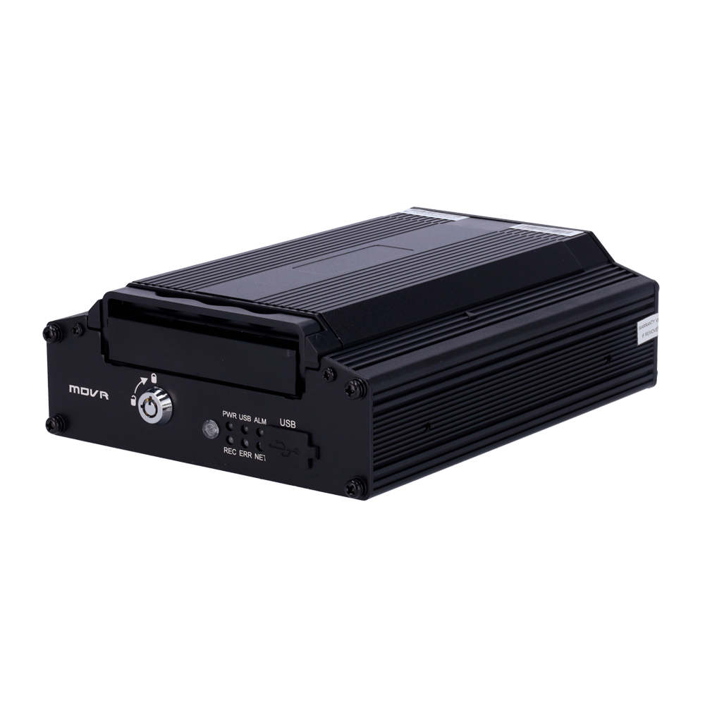 Streamax - Videoregistratore NVR a bordo del veicolo - 4 CH IP / Compressione H.265/H.264 - Risoluzione massima 1080p - GPS | Allarmi - Supporta 1HDD 2.5"