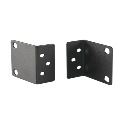 Staffe per montaggio a rack - Per videoregistratori Safire - Altezza 1U rack - Fori rack standard - Realizzato in acciaio - Viti di fissaggio