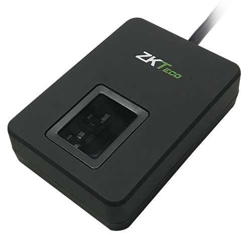 Biometric reader - fingerprints - safe and reliable registration - USB communication - Plug &amp; Play - Compatible with ZKTeco software