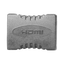 Connettore - Giunto per cavi HDMI - Connettori tipo A - Per collegare maschio / maschio - Per convertire a femmina - Connettori placcati in oro 24K
