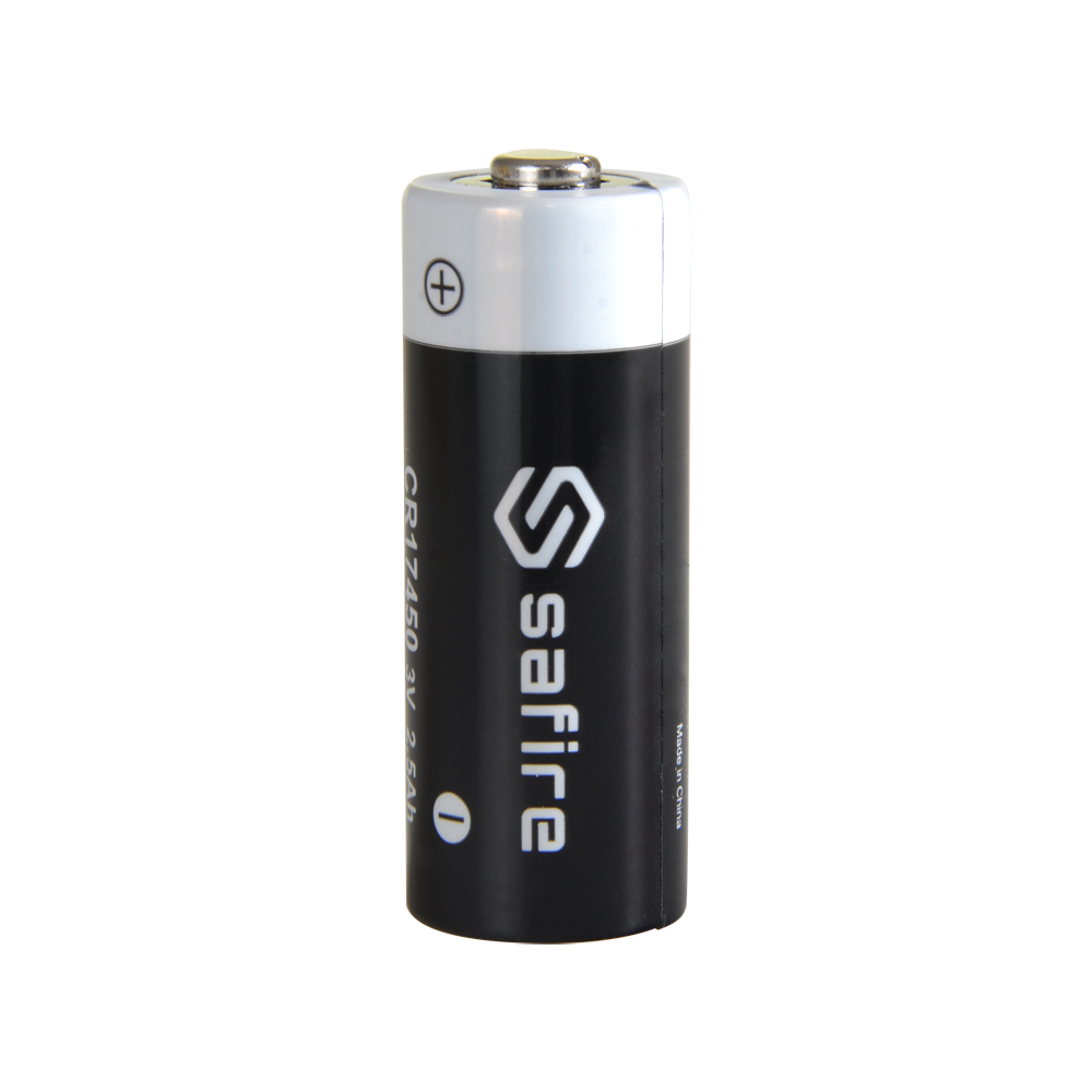 Safire - Batería CR17450/4/5A/CR8L - Litio - Voltaje 3 V - Capacidad nominal 2500 mAh - Compatible con detectores Visonic PG8994 y PG894