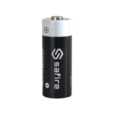 Safire - CR17450 / 4/5A / CR8L battery - Lithium - Voltage 3 V - Nominal capacity 2500 mAh - Compatible with Visonic PG8994 and PG894 detectors