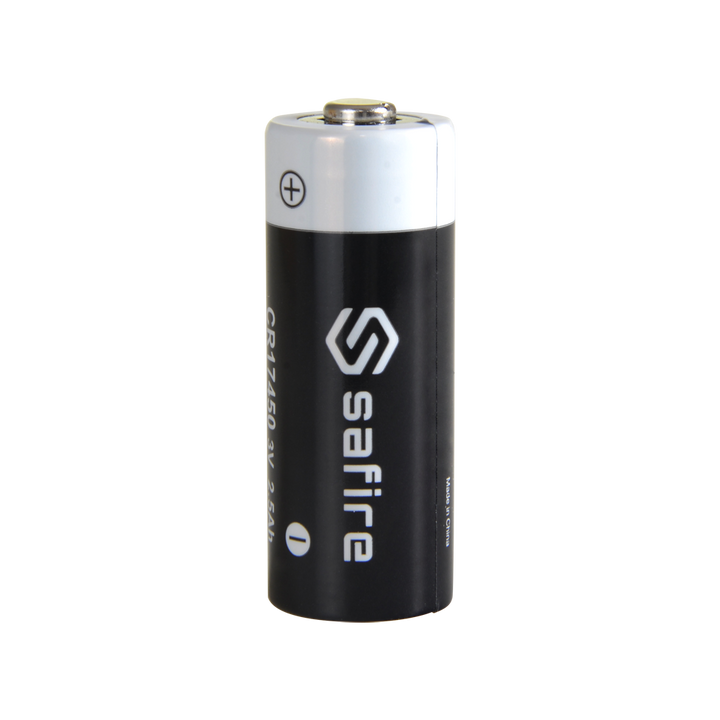 Safire - CR17450 / 4/5A / CR8L battery - Lithium - Voltage 3 V - Nominal capacity 2500 mAh - Compatible with Visonic PG8994 and PG894 detectors