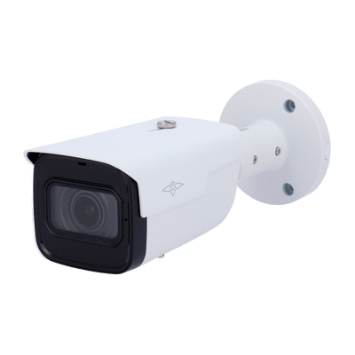 X-Security IP Bullet Camera - 8 Megapixel (3840 × 2160) - 2.7–13.5 mm lens / LED 60 m range - WDR 120 dB | Built-in Microphone - PoE | H.265+ - Smart features