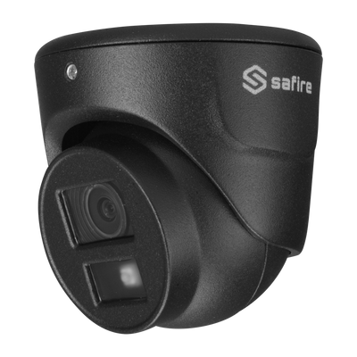 Telecamara Turret MINI Safire Gama ECO - Uscita 4 in 1 - 2 Mpx High performance CMOS - Lente 2.8 mm - Distanza IR 20 m - Impermeabile IP67