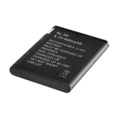 Batteria di backup - Litio - Ricaricabile - 3.7 V - 900 mAh - Compatibile con pannelli d'allarme