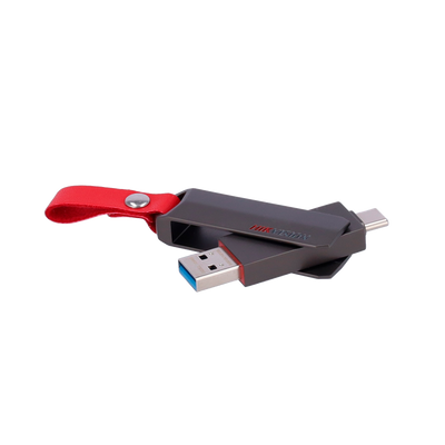 Pendrive USB Hikvision - 64 GB de capacidad - Interfaz USB Tipo C 3.2 - Velocidad máxima de lectura/escritura 120/45 MB/s - Diseño robusto, resistente y duradero