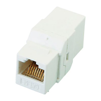 Connettore - Giunto per cavo UTP - Connettore ingresso RJ45 - Connettore uscita RJ45 - Compatibile UTP categoria 6 - Poche perdite