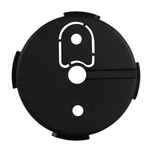 Ajax - Support for internal siren - AJ-HOMESIREN-B - Easy installation - ABS plastic - Black color