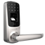Serratura intelligente ANVIZ Ultraloq - Impronte digitali, tastiera e Bluetooth - Fino a 95 utenti e APP mobile U-tec - Autonoma 3 x pile AA - Resistente ed estetica - Per esterni IP65