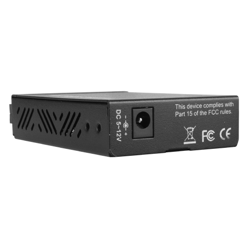 Convertidor de medios - Multimodo a Monomodo - 2x conector SC dúplex - Multimodo 850 nm - 550 m - Monomodo 1310 nm - 20 km - 125 Mb/s