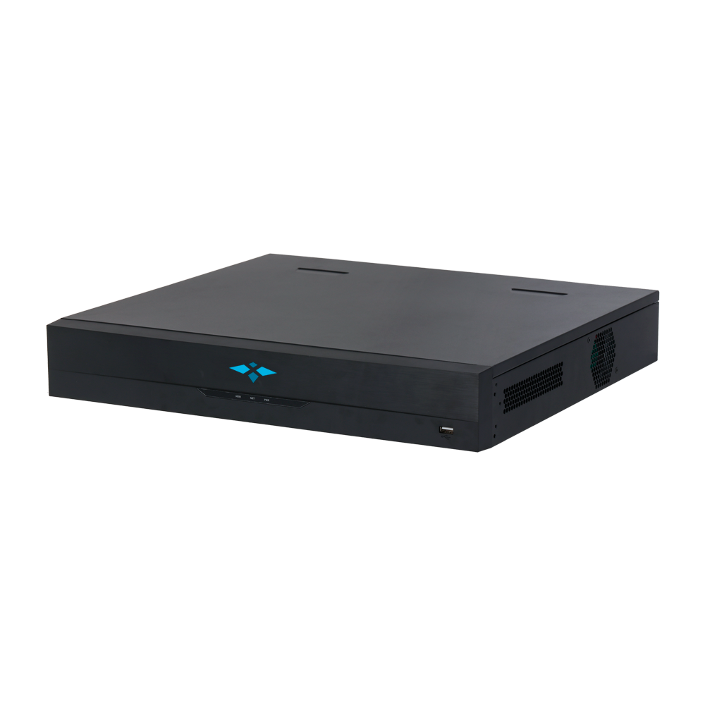 X-Security NVR 32CH AI video recorder - Maximum resolution 12 Megapixel - 32CH IP - Intelligent AI functions - 4 HD up to 16 TB for each hard disk - WEB, DSS/PSS, Smartphone and NVR