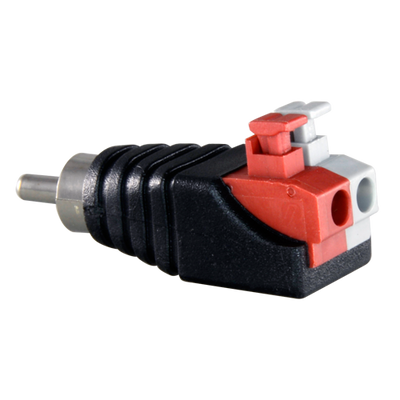 Safire - Easy Connect Male RCA Connector - 2 Terminal +/- Output - 36mm (Fo) - 13mm (An) - 5g
