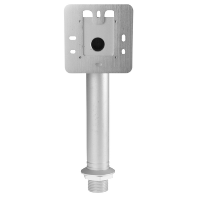 Access control turnstile support - Universal plate with adapter holes - Composed of two elements - Compatible with Safire devices - Measurements: 214.5mm (Al) x 45mm (An) x 27mm (Fo) - Made in aluminum
