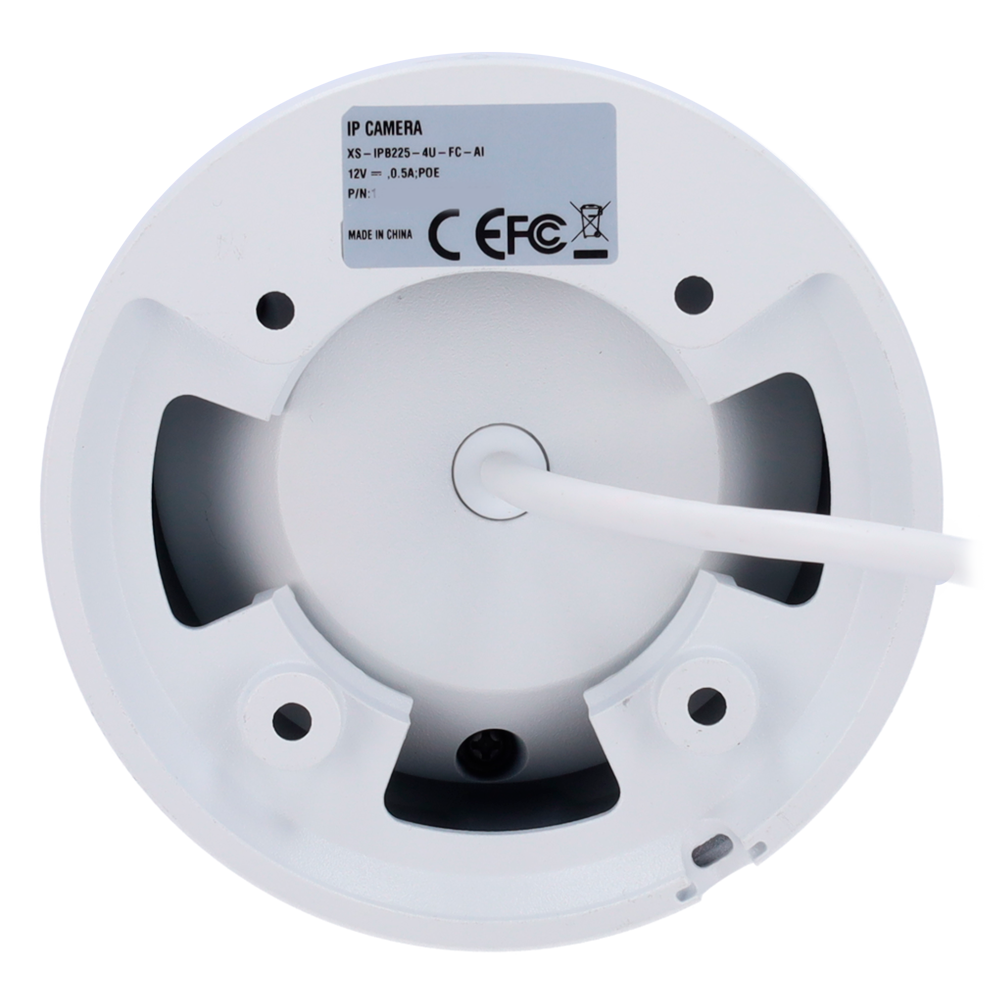 Cámara Turret IP X-Security WizSense - 4 Megapixel  (2688 × 1520) - Lente 2.8 mm  - PoE | H.265+ - Micrófono integrado | Micro SD hasta 256GB - Funciones Inteligentes | Smart Dual Iluminación