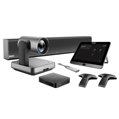 Yealink Videoconferencing All in One - 4K Camera - 80º Viewing Angle - Microphone Array - Altavoz - Compatible with Teams or Zoom