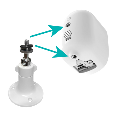 Telecamera IP 2Mpx VicoHome Wifi a batteria - Rilevamento intelligente sul cloud / Sensore PIR - Luce con effetto deterrente / Batteria al litio 5000 mAh - Obiettivo 3.3 mm / IR 7 m / LED bianco - Audio bidirezionale / Slot SD - App VicoHome e Cloud / Com