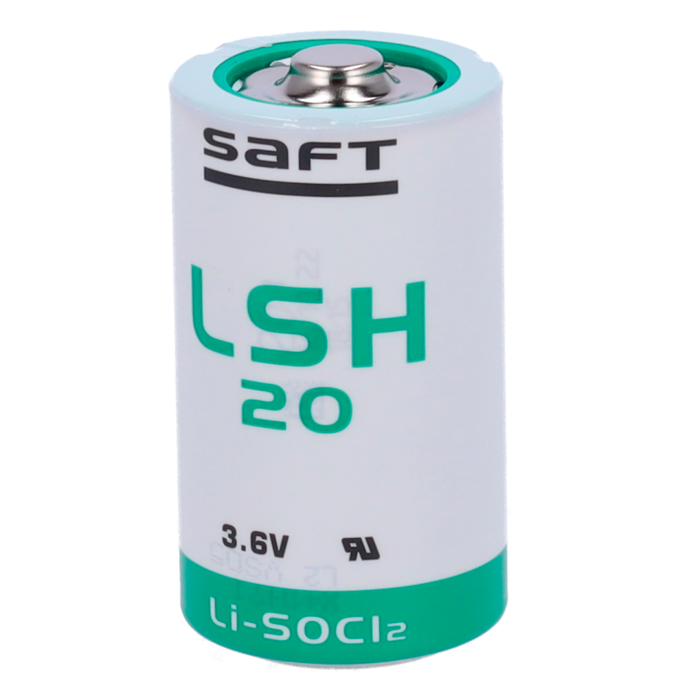 Saft - Pack batteria LSH20 - 10 unità - Voltaggio 3.6 V - Litio - Capacità nominale 13000 mAh - Innowatt