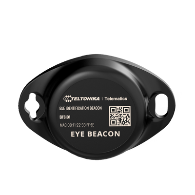 Baliza con sensors para activos - Acelerómetro - Bluetooth 4.2 y 5.2 - Integrated battery of long duration - Apto para exterior IP67 - Mobile app EYE APP