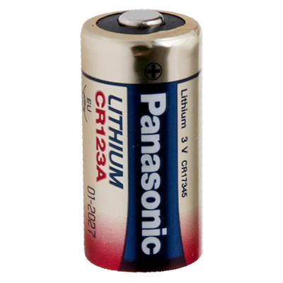 Panasonic - Battery CR1123A - Voltage 3.0 V - Lithium - Nominal capacity 1550 mAh - Compatible with products in the catalog
