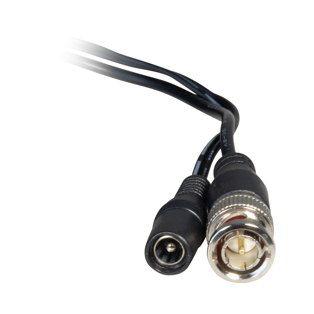 Passive twisted pair transmitter - Optimized for HDTVI, HDCVI and AHD - 1 video channel and power supply - RJ45 (UTP), BNC and Jack connector - Distance: 200 ~ 400 m - 2 units, emitter and receiver