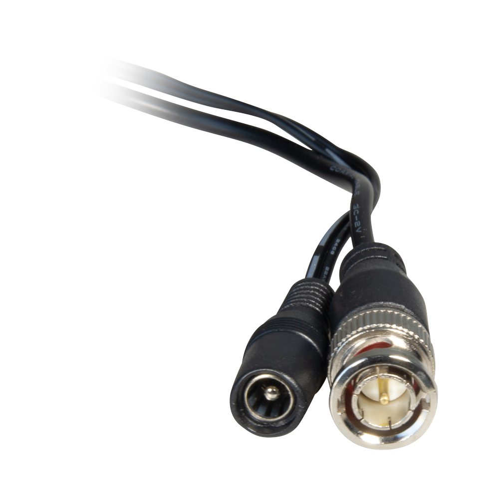 Trasmettitore passivo per doppino - Ottimizzato per HDTVI, HDCVI e AHD - 1 canale video e alimentazione - Connettore RJ45 (UTP), BNC e Jack - Distanza: 200 ~ 400 m - 2 unità, emissore e ricettore