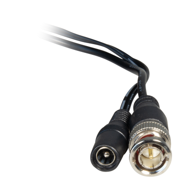 Passive twisted pair transmitter - Optimized for HDTVI, HDCVI and AHD - 1 video channel and power supply - RJ45 (UTP), BNC and Jack connector - Distance: 200 ~ 400 m - 2 units, emitter and receiver