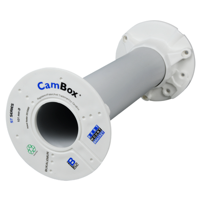 Roof bracket - Height 25 cm - Suitable for indoor and outdoor use - White color - Made of plastic