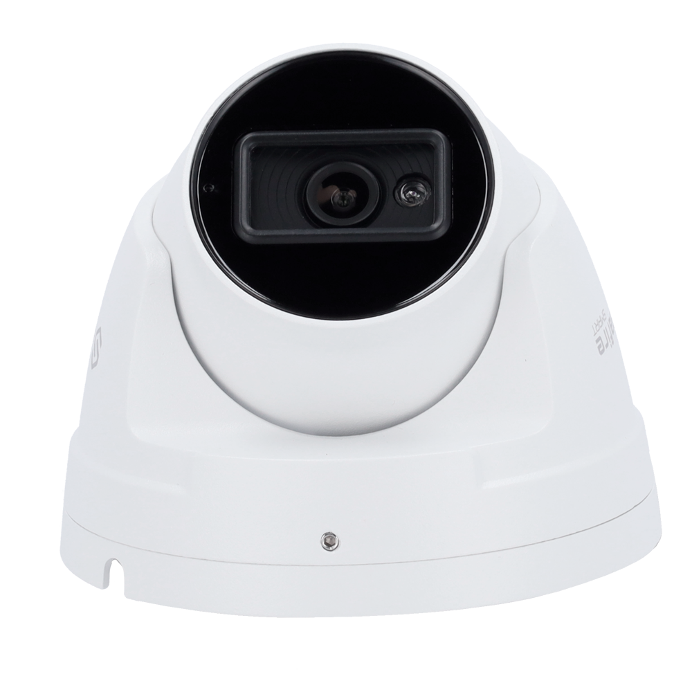 Safire Smart - IP Domo Camera I2 AI Advanced range - 8 Megapíxel resolution (3840x2160) - 2.8 mm lens | Audio | IR 30m | MIC - Advanced AI: Video Metadata and Detection. Facial - IP67 waterproof | PoE (IEEE802.3af)
