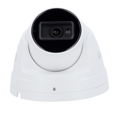 Safire Smart - Cámara IP Turret gama I1 - Resolución 8 Megapíxeles (3840x2160) - Lente de 2,8 mm | Micrófono| IR 30m - TrueSense: Detección de personas y vehículos - Resistente al agua IP67 | PoE (IEEE802.3af)