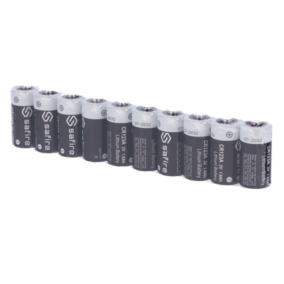Safire - Pack batteria CR123A - 50 unità - Voltaggio 3.0 V - Litio - Capacità nominale 1600 mAh - Compatibile con i prodotti a catalogo - Innowatt