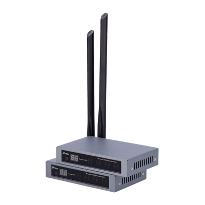 Extender wireless HDMI - Trasmettitore e ricevitore - Distanza 100 m - Protocollo WiFi 2.4GHz e 5.8GHz  - Fino a 1080p @60Hz - Alimentazione DC 5 V