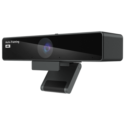 Nearity USB camera and microphone - 8MP resolution - 120° viewing angle - 4 built-in microphones - Auto framing - Plug &amp; Play