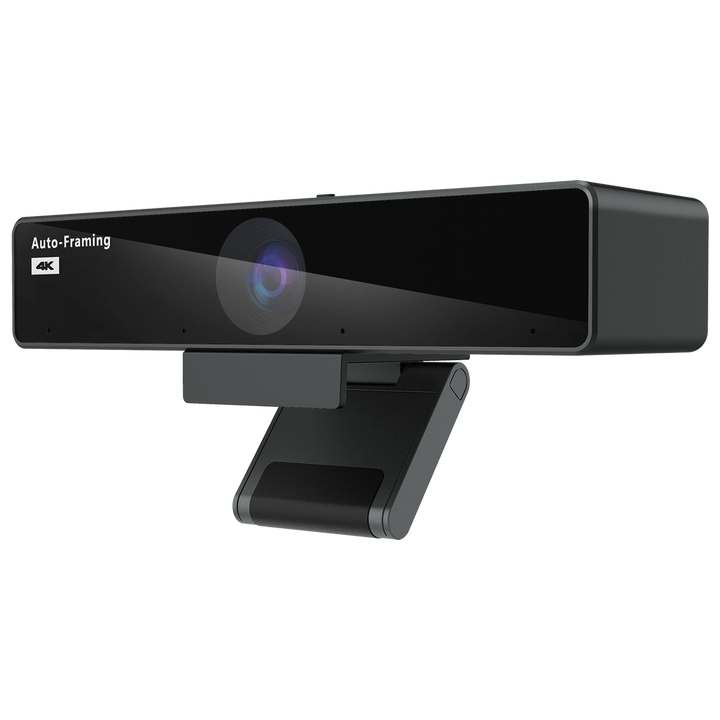 Nearity USB camera and microphone - 8MP resolution - 120° viewing angle - 4 built-in microphones - Auto framing - Plug & Play