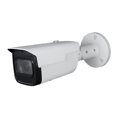 Telecamera IP 8Mpx PRO - 1/2.7” Progressive CMOS - Compressione H.265+ / H.265 / H.264+ / H.264 - Lente motorizzata varifocale 2.7~13.5 mm | WDR - Audio y Alarmas| IR LEDs portata 60 m - Impermeabile IP67