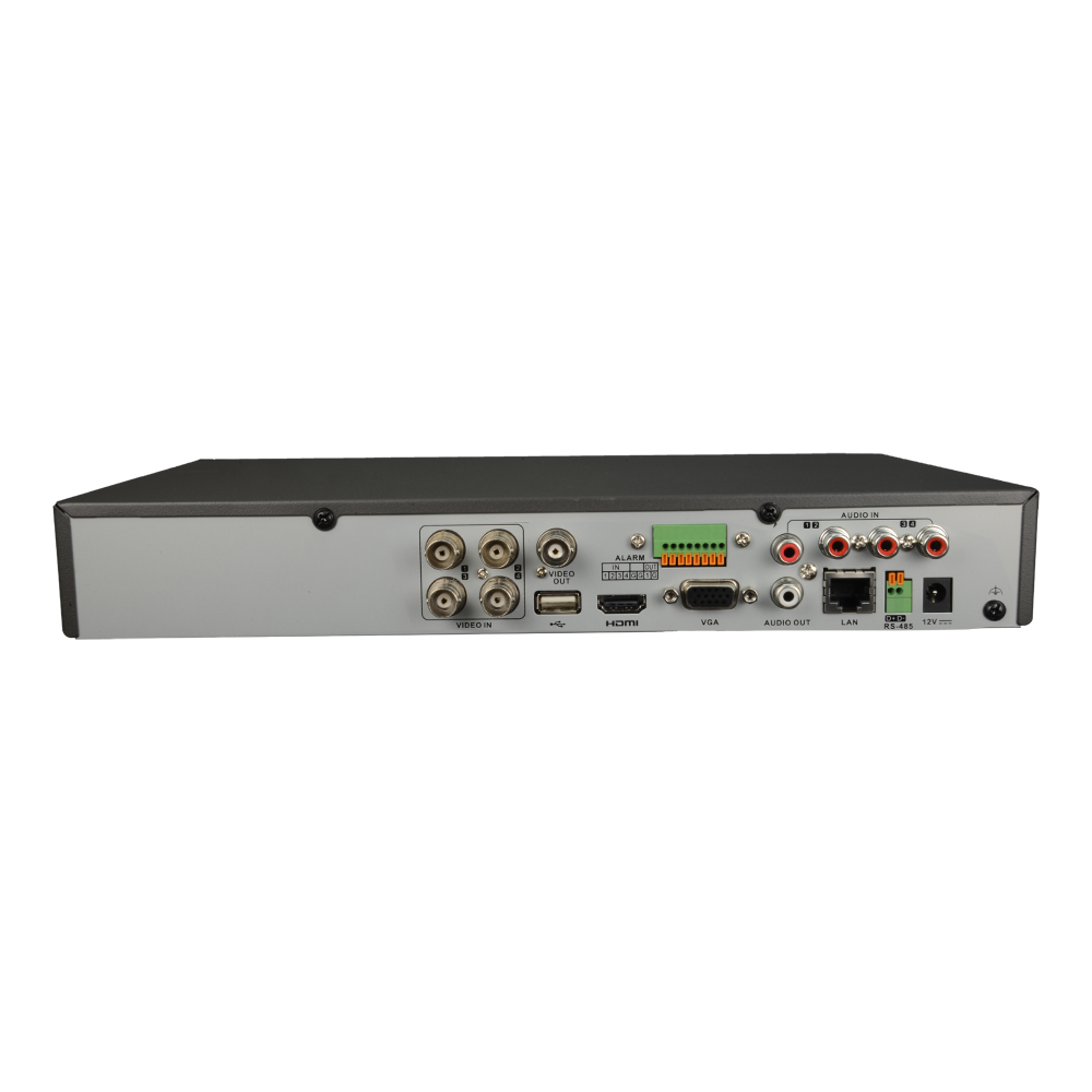 Videoregistratore 5n1 Safire - Audio su cavo coassiale - 4CH HDTVI/HDCVI/HDCVI/AHD/CVBS/CVBS/ 4+2 IP - 8 Mpx (8FPS) / 5 Mpx (12FPS) - Uscita HDMI 2K e VGA - Rec. Facciale e Truesense