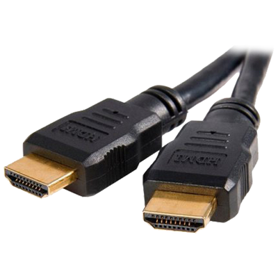 Cavo HDMI - Connettori HDMI tipo A maschio - Alta velocità - 0.5 m - Colore nero - Connettori anticorrosione