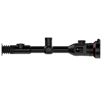ThermEye ARES360-LRF - Thermal viewer - Resolution 384x288 píxeles, Sensor 12µm - Lens 20/60mm, 1.8X / 5.5X increases - Shutterless (Sun-obturator technology) - Black color