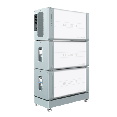 Kit batteria domestica - 1xBL-EP600,  2x Batterie BL-B500, 1xSoporte BL-Bracket - Grande capacità 9920 Wh - Potenza 6000W - Controllo tramite APP (Wifi e Bluetooth) - IP65