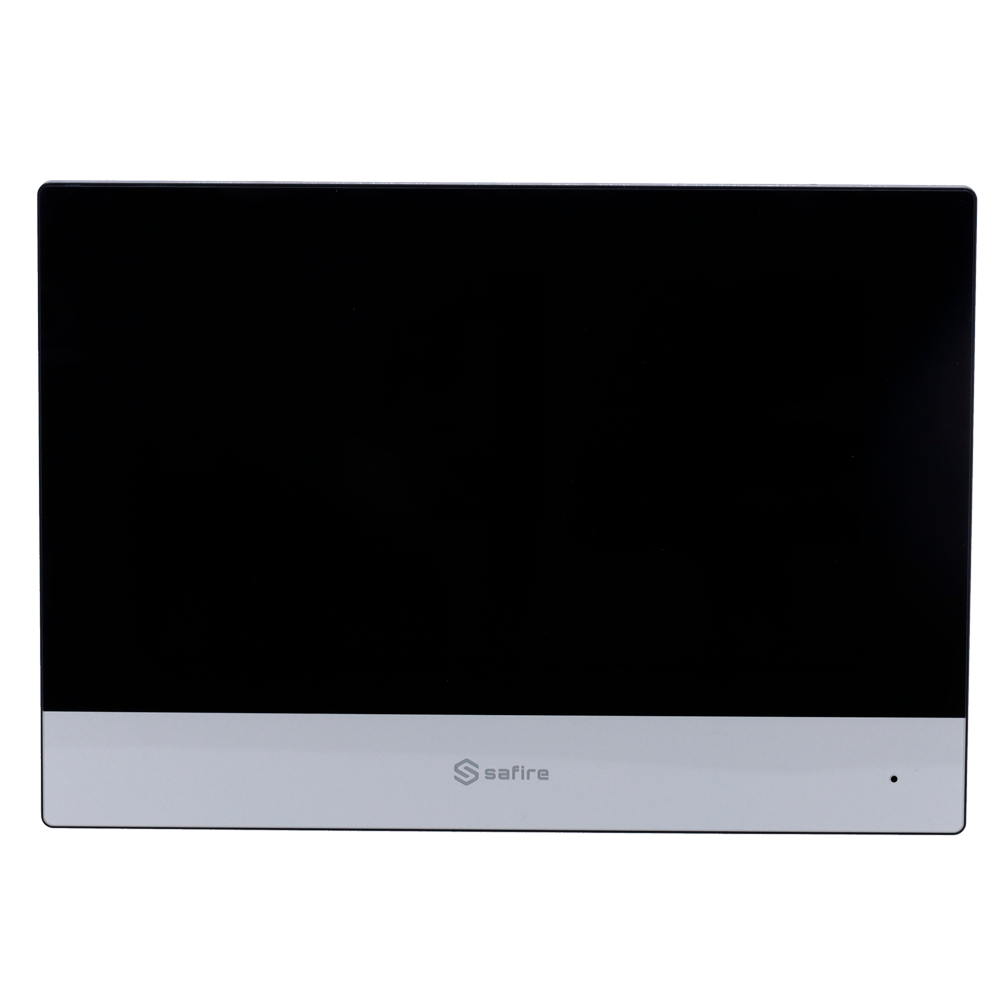 Kit di Videocitofoni - Tecnología IP - Include placca e monitor - Interruttore PoE e MicroSD - App cellulare con P2P - Montaggio ad incasso