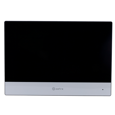 Video intercom kit - IP technology - Includes cover plate and monitor - PoE and MicroSD switch - Cellular app with P2P - Flush mounting
