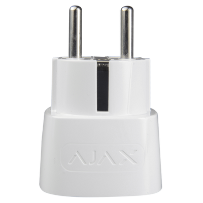 Smart Plug con telecomando - Senza fili 868 MHz Jeweller - Antenna interna portata 1000 m - 230 VAC 50 Hz / Fino a 2.5 kW (11 A) - Misuratore di consumo - Colore bianco - Innowatt