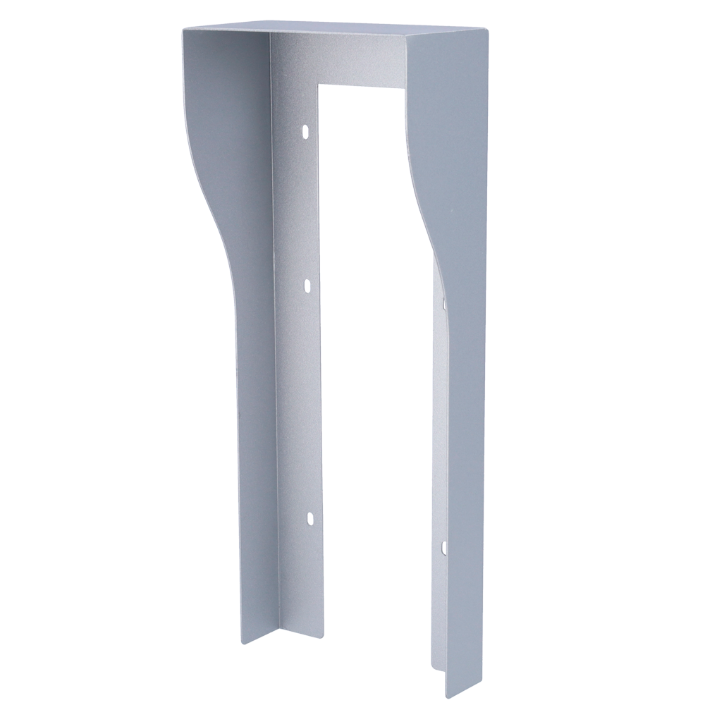 Copertura per videocitofono - Specifico per il videocitofono Akuvox AK-R29S - Misure: 330mm (Al) x 132mm (An) x 70mm (Fo) - Fabbricata in acciaio galvanizzato - Tettuccio antipioggia - Montaggio in superficie - Innowatt