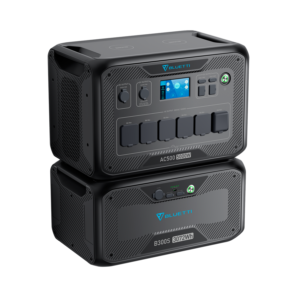 Kit batería domestica - Gran capacidad 3072 - Potencia 5000W - Salidas multiples/Formas de recarga múltiple - Control a través la APP (Wifi y Bluetooth) - Respaldo doméstico UPS/SAI 24/7