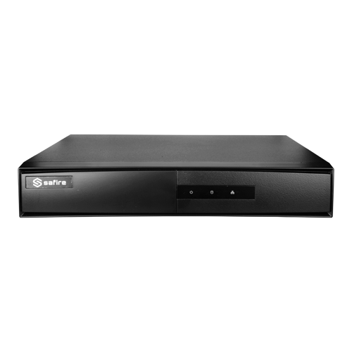 Grabador de Vídeo Safire 5n1 - Audio por Cable Coaxial | Alarmas - 4CH HDTVI/HDCVI/HDCVI/AHD/CVBS/CVBS/ 4+1 IP - 1080P Lite (25FPS) - Salida HDMI Full HD y VGA - 1 HDD