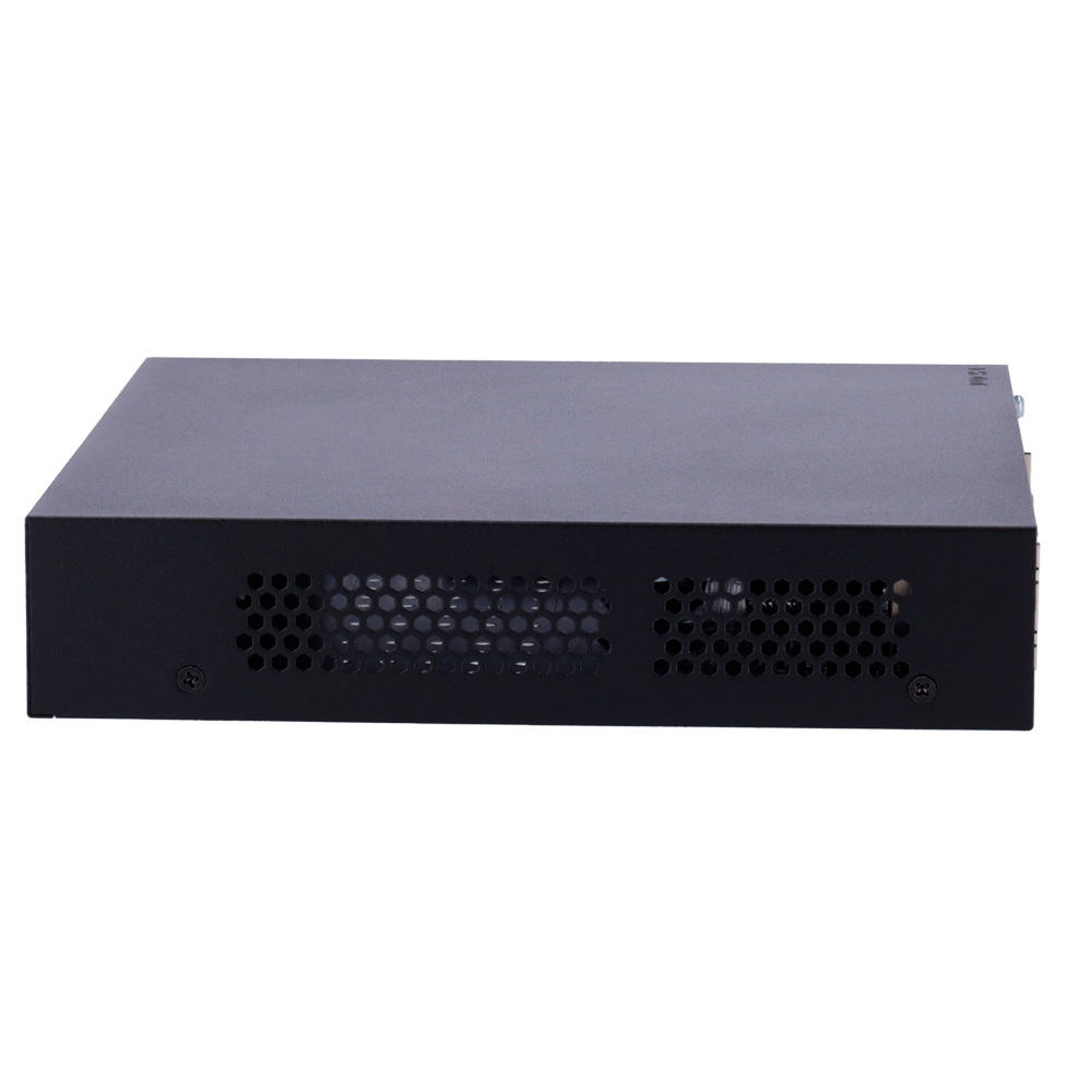 Videoregistratore NVR per telecamere IP - Uniarch - 8 CH video / Compressione Ultra 265 / PoE - HDMI 4K e VGA - Risoluzione massima 8 Mp - Ammette 1 hard disk