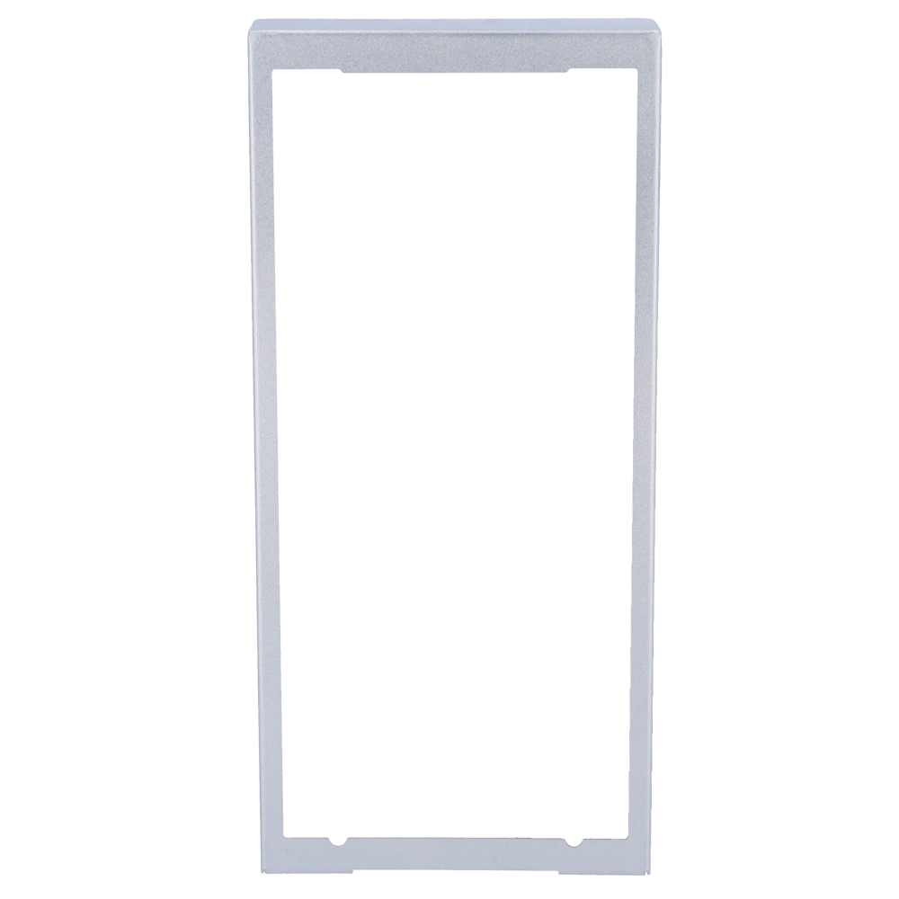 Copertura per videocitofono - Specifico per videocitofoni Akuvox AK-R27(8)A - Misure: 287mm (Al) x 132mm (An) x 68mm (Fo) - Fabbricata in acciaio galvanizzato - Tettuccio antipioggia - Montaggio in superficie - Innowatt