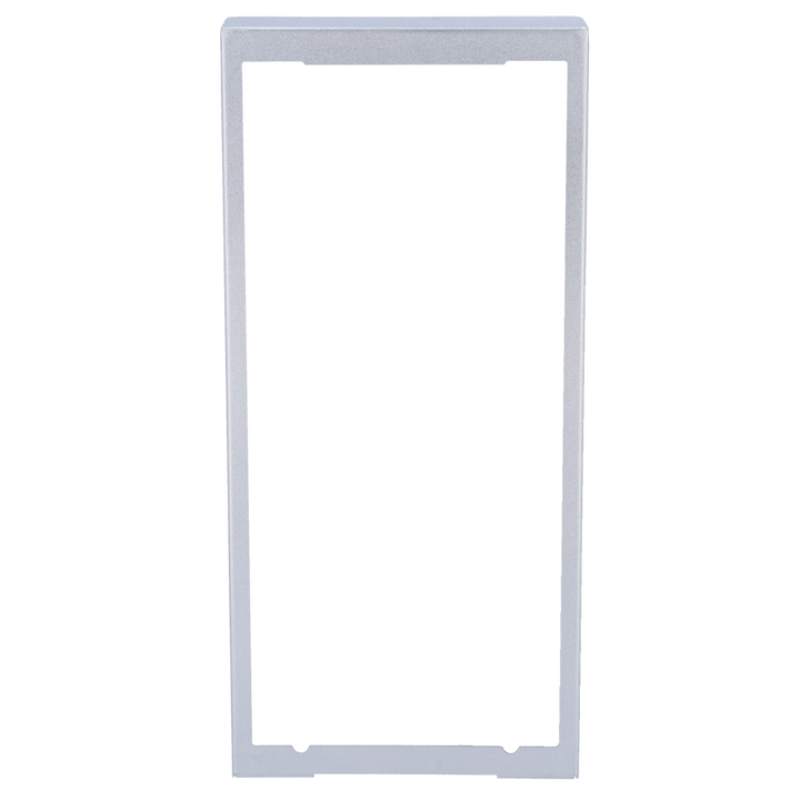 Video intercom cover - Specific for Akuvox AK-R27(8)A video intercoms - Measurements: 287mm (Al) x 132mm (An) x 68mm (Fo) - Made of galvanized steel - Rain shield - Surface mounting